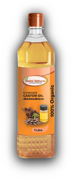 Nellai Natures Castor Oil bottle